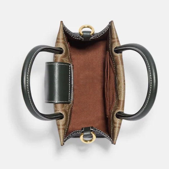 CoAch crossbody bag signature canvas Varsity motif - Picture 4 of 8